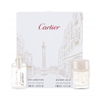 Cartier Mini Set zestaw EDT Déclaration 4 ml + EDP Baiser Volé 6 ml unisex Uszkodzone pudełko