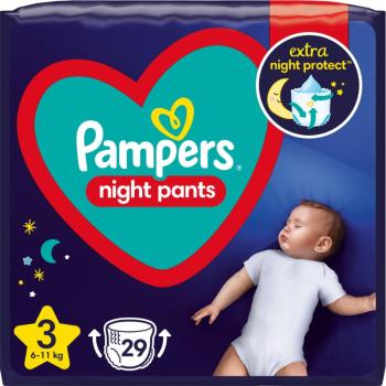 Pampers Night Pants Size 3 6-11 kg 29 szt.