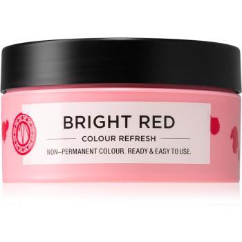 Maria Nila Colour Refresh Bright Red delikatna odżywiająca maska bez trwałych pigmentów barwiących wytrzyma 4 – 10 umyć 0.66 100 ml