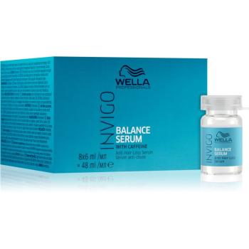 Wella Professionals Invigo Balance Serum serum przeciw wypadaniu włosów i przerzedzeniu 8 x 6 ml