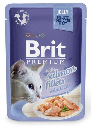 BRIT Premium Cat  Fillets in Jelly łosoś 85g