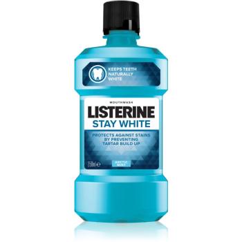Listerine Stay White płyn do płukania jamy ustnej o działaniu wybielającym smak Arctic Mint 250 ml