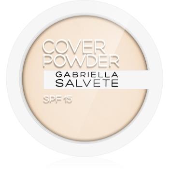 Gabriella Salvete Cover Powder puder w kompakcie SPF 15 odcień 01 Ivory 9 g