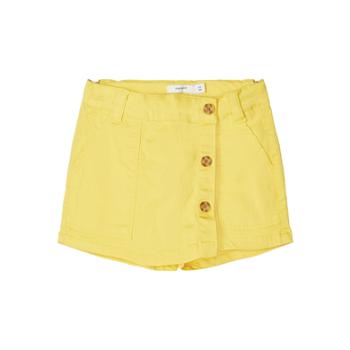 name it Girls Shorts Nmfadelle aspen gold