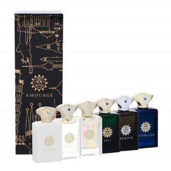 Amouage Mini Set Modern Collection zestaw 6x 7,5 ml edp Beloved + Epic + Memoir + Honour + Interlude + Fate dla mężczyzn Uszkodzone pudełko