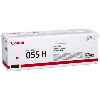 Canon originální toner 055MH, magenta, 5900str., 3018C002, high capacity, Canon MF742Cdw, MF744Cdw, MF746Cx, LBP663Cdw, LBP664Cx,