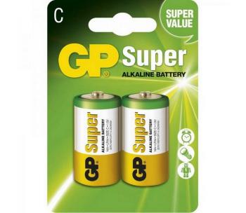 Bateria alkaliczna 2 sztuki LR14 GP SUPER 1,5V