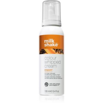 Milk Shake Colour Whipped Cream pianka tonująca do wszystkich rodzajów włosów Copper 100 ml
