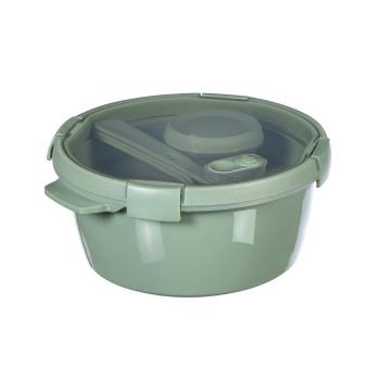 CURVER Lunch Smart eco Pojemnik śniadaniowy lunchbox kit 1,6 l zielony