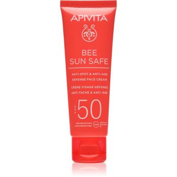 Apivita Bee Sun Safe krem ochronny o działaniu przeciwstarzeniowym SPF 50 50 ml