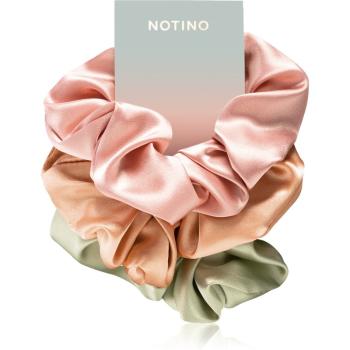 Notino Pastel Collection Hair rings gumki do włosów Pink, Orange, Green 3 szt.
