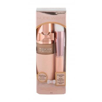 Physicians Formula Nude Wear Touch of Glow zestaw Make-up 30 ml + Pędzel kosmetyczny 1 szt dla kobiet Medium