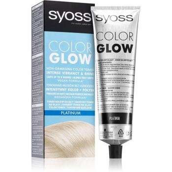 Syoss Color Glow kolorowy toner do włosów odcień Platinum 100 ml