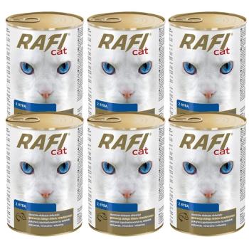RAFI Adult Ryby Mokra karma dla kota 6x415 g