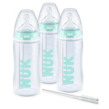 NUK Butelka dla niemowląt First Choice ⁺ Anti-Colic, 300 ml, 3 szt.