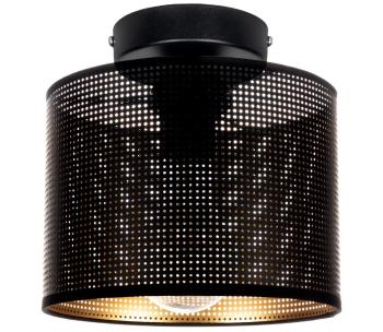 Lampa sufitowa ALDO 1xE27/60W/230V śr. 20 cm czarny