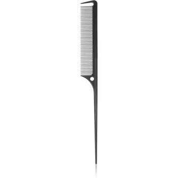 BrushArt Hair Tail comb with a carbon finish grzebień