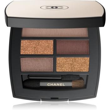 Chanel Les Beiges Eyeshadow Palette paleta cieni do powiek odcień Deep 4.5 g