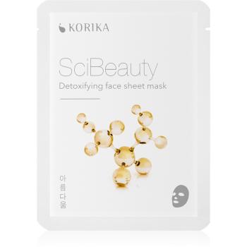KORIKA SciBeauty Detoxifying Face Sheet Mask Detoksująca maska płócienna 22 g