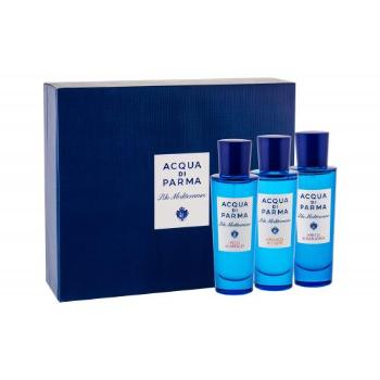 Acqua di Parma Blu Mediterraneo Collection zestaw Edt Mirto di Panarea 30 ml  + Edt Arancia di Capri 30 ml + Edt Fico di Amalfi 30 ml