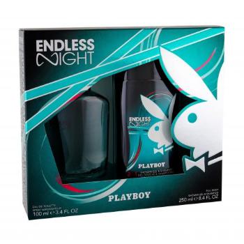 Playboy Endless Night zestaw Edt 100 ml + Żel pod prysznic 250 ml dla mężczyzn