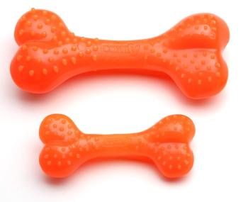 COMFY Zabawka dla psa Mint Dental Bone Pomarańczowa 16,5cm