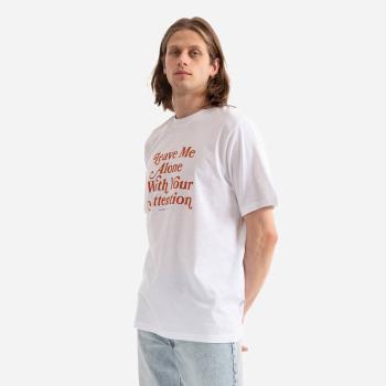 Koszulka męska Wood Wood Bobby Leave Me Alone T-shirt 50025702-2489 WHITE