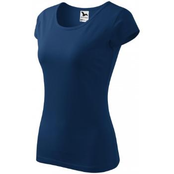 Koszulka damska z bardzo krótkimi rękawami, midnight blue, XL