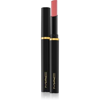 MAC Cosmetics Powder Kiss Velvet Blur Slim Stick matowa szminka nawilżająca odcień Brickthrough 2 g