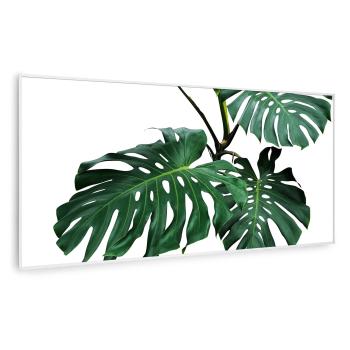 Klarstein Wonderwall Air Art Smart, panel grzewczy na podczerwień, zielony liść, 120 x 60 cm, 700 W