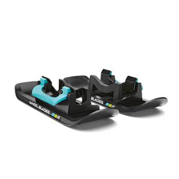 Narty do wózka Wheelblades XL para czarny/niebieski