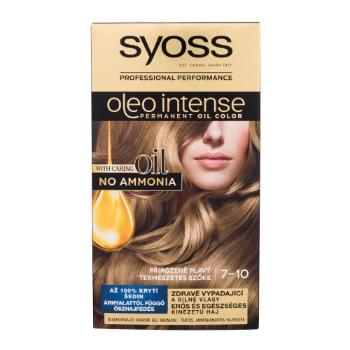 Syoss Oleo Intense Permanent Oil Color 50 ml farba do włosów dla kobiet 7-10 Natural Blond