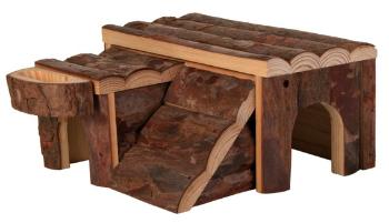 Drewniany domek LUKA dla chomika (trixie) - 14x7x14cm