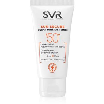 SVR Sun Secure mineralny krem tonujący do skóry suchej i bardzo suchej SPF 50+ 50 ml