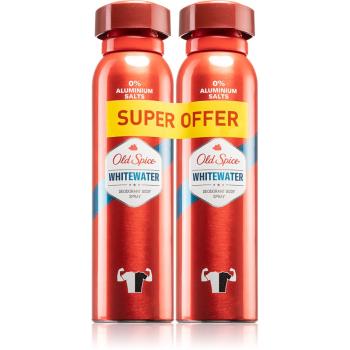 Old Spice Whitewater dezodorant w sprayu dla mężczyzn 2x150 ml