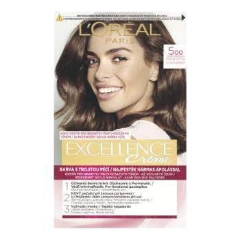 L'Oréal Paris Excellence Creme Triple Protection 48 ml farba do włosów dla kobiet 500 Natural Brown