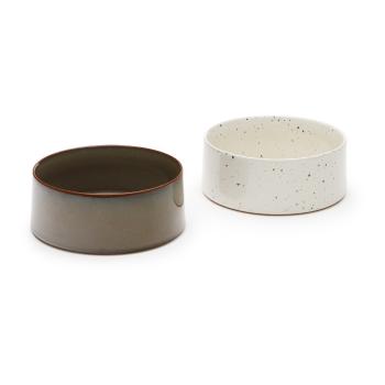 Ceramiczne miski dla psa zestaw 2 szt. ø 14 cm Dumbi – Kave Home