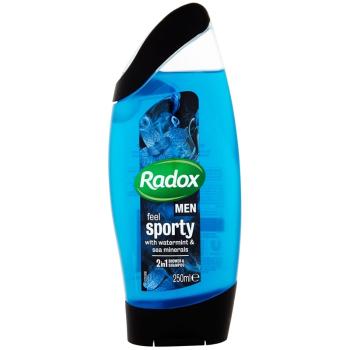 Radox Men Feel Sporty żel i szampon pod prysznic 2 w 1 Watermint & Sea Minerals 250 ml