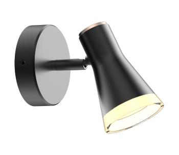 LED Reflektor ścienny BERG LED/4,2W/230V czarny