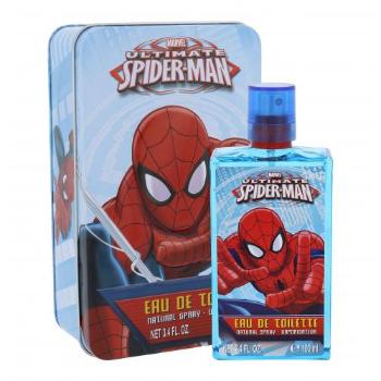 Marvel Ultimate Spiderman zestaw Edt 100 ml + Metalowe pudełko dla dzieci