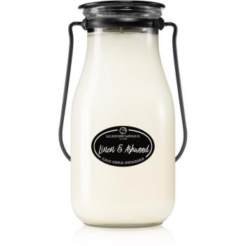 Milkhouse Candle Co. Creamery Linen & Ashwood świeczka zapachowa I. Milkbottle 396 g