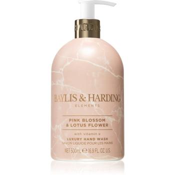 Baylis & Harding Elements Pink Blossom & Lotus Flower mydło do rąk w płynie 500 ml