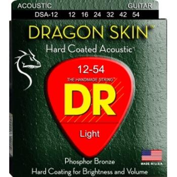 Dr Dsa 12-54 Dragon Skin Struny Gitara Akustyczna