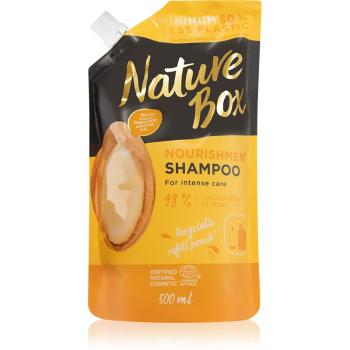 Nature Box Argan intensywny szampon odżywczy z olejkiem arganowym napełnienie 500 ml