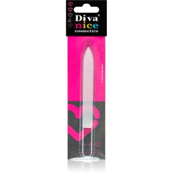 Diva & Nice Cosmetics Accessories szklany pilniczek do paznokci duży Clear