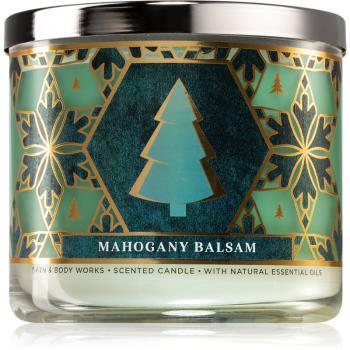 Bath & Body Works Mahogany Balsam świeczka zapachowa I. 411 g