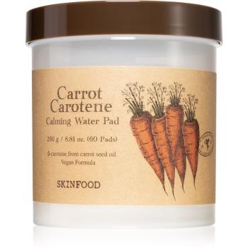 Skinfood Carrot Carotene Płatki kosmetyczne o działaniu uspokajającym 60 szt.