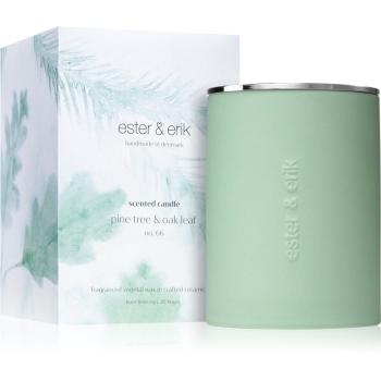 ester & erik scented candle pine tree & oak leaf (no. 66) świeczka zapachowa 350 g