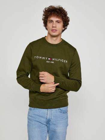 Tommy Hilfiger Tommy Logo Sweatshirt Bluza Zielony