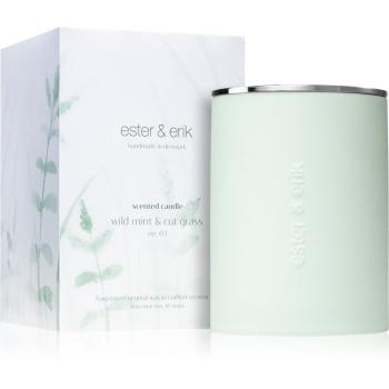 ester & erik scented candle wild mint & cut grass (no. 03) świeczka zapachowa 350 g